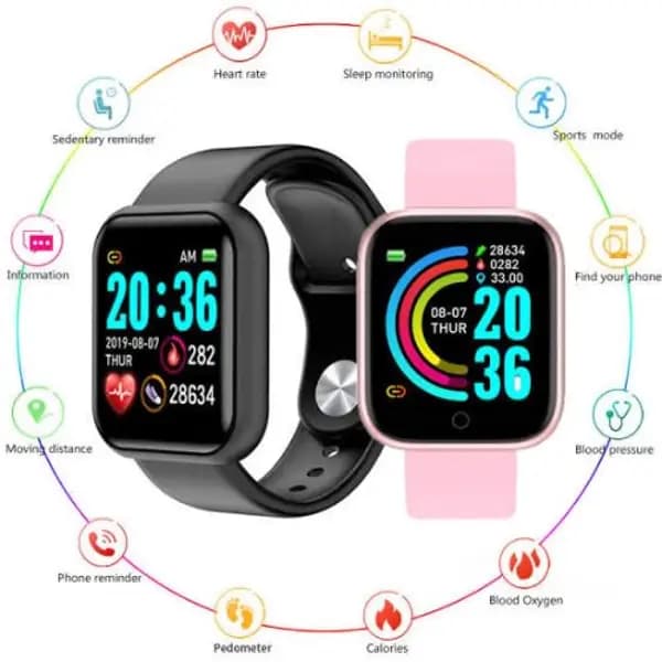 D20 Android Bluetooth Smart Watche